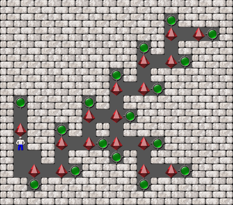 Сокобан Bugs509 collection уровень 58